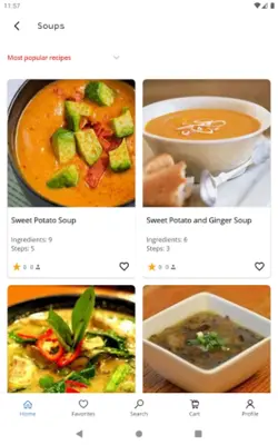 Healthy Recipes android App screenshot 10